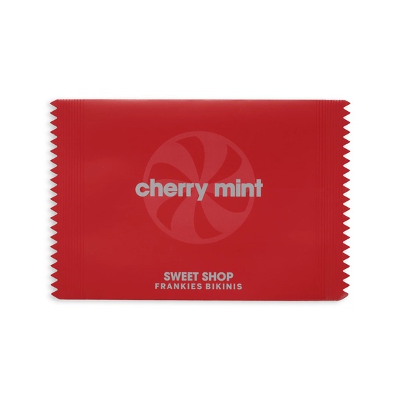 Frankies Bikinis FULL MOON MICRO Bikini Bottom - Cherry Mint - Picture 8 of 12